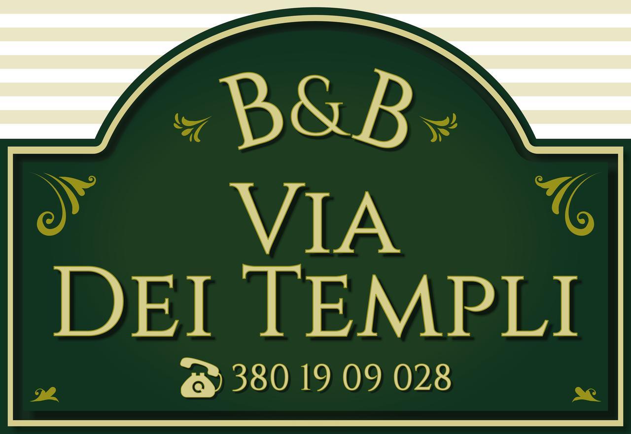 B&B Via Dei Templi Agrigento Exteriör bild